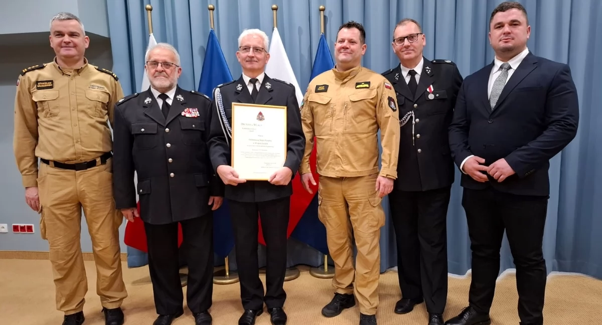 Włączenie OSP Wojszczyce do KSRG (fot. KP PSP w Nowym Dworze Mazowieckim)