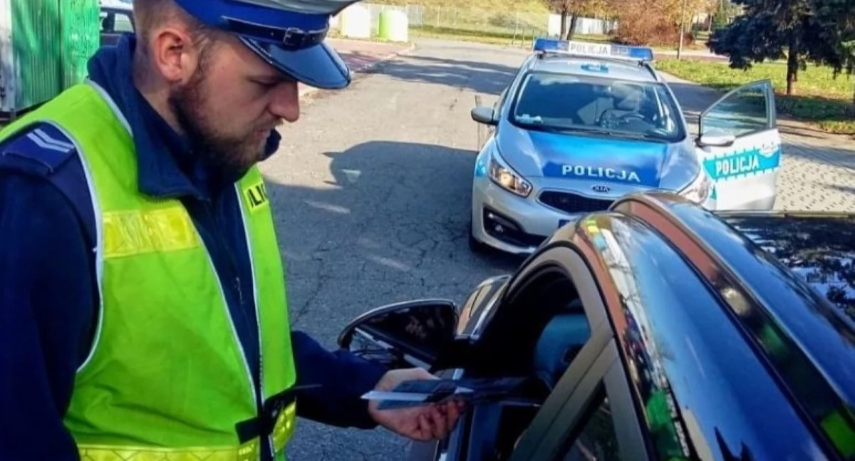 Policyjna kontrola drogowa((zdjęcie podglądowe, fot. KMP w Gliwicach)