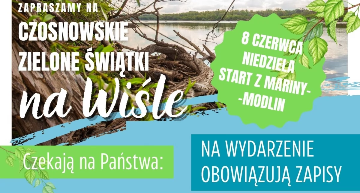 Imprezy cykliczne, Czosnowskie Zielone Świątki Wiśle! widoki flisacki poczęstunek - zdjęcie, fotografia