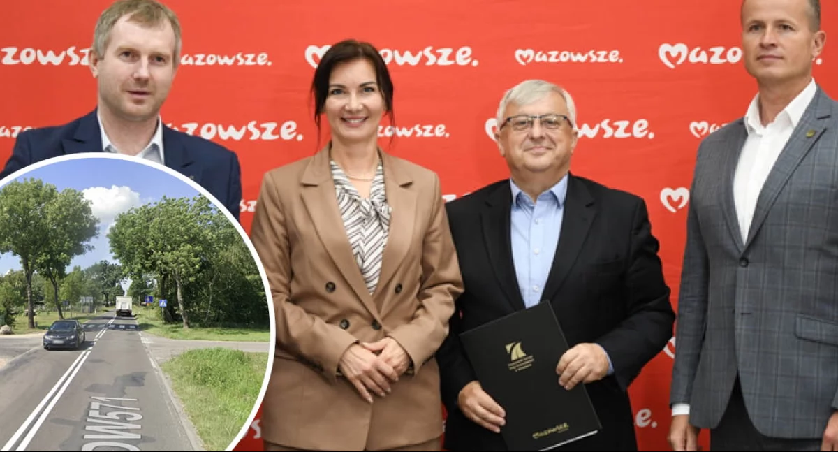 Inwestycje, Nasielsk ścieżka pieszo rowerowa gminie Nasielsk początek większych zmian - zdjęcie, fotografia