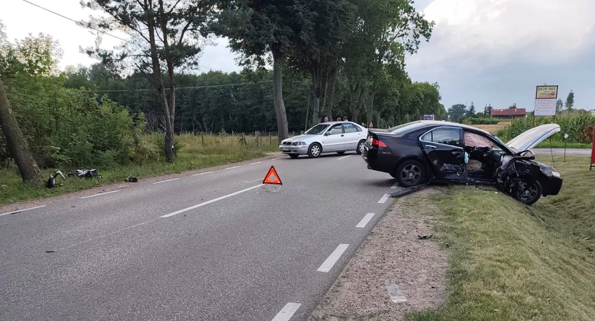 Tragiczny wypadek na DW 632 w Mazewie Dworskim 