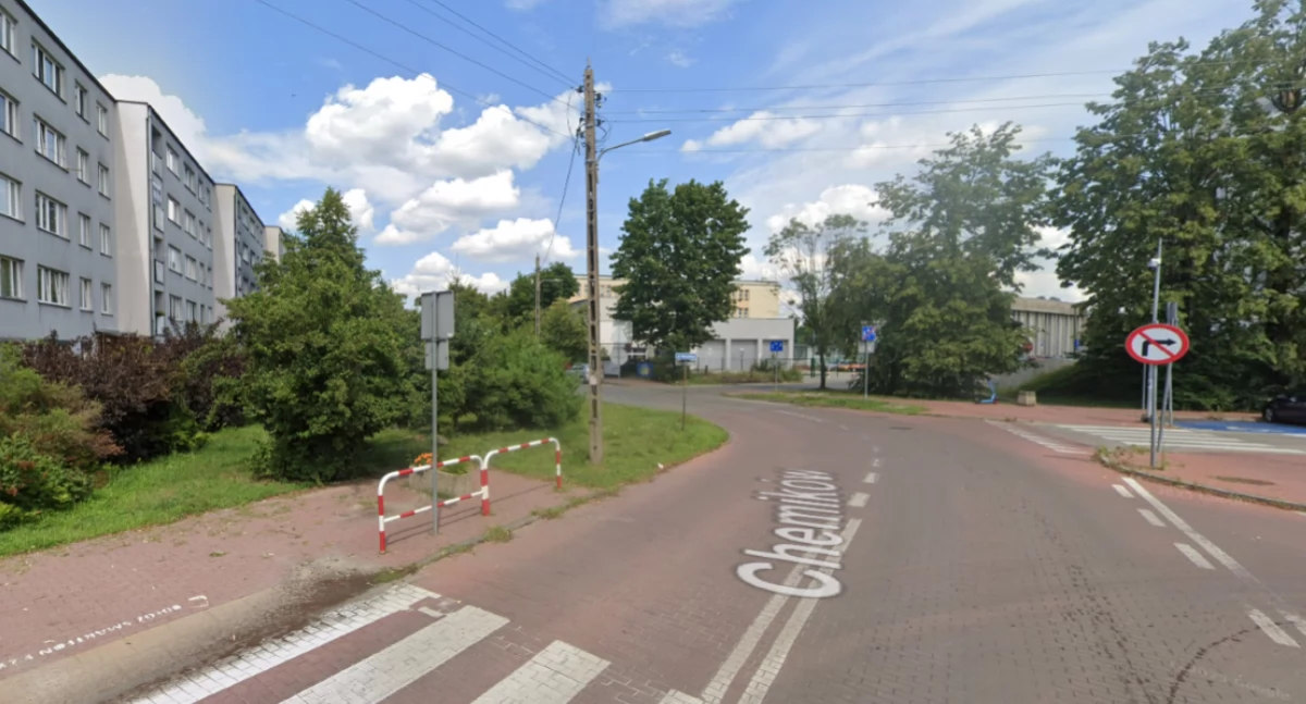 Inwestycje, Dwór Mazowiecki kałużom skrzyżowaniu Inżynierskiej Chemików Kusocińskiego Jeszcze powstanie ogród deszczowy! - zdjęcie, fotografia