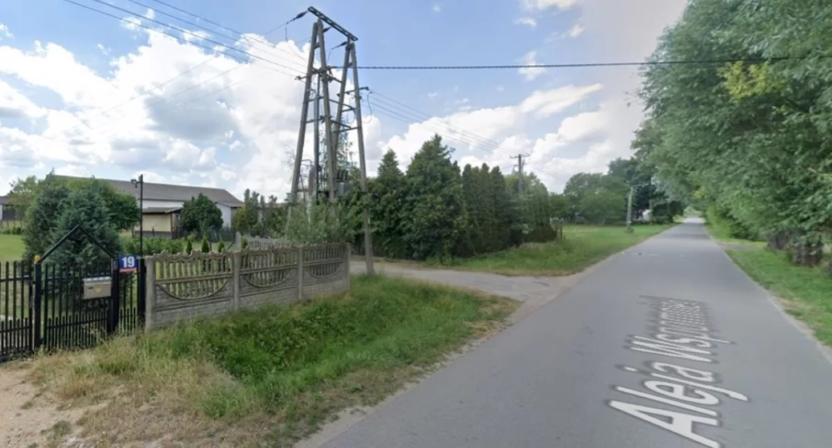 Wieś Żabiczyn w gminie Nasielsk w powiecie nowodworskim, fot. www.google.com/maps