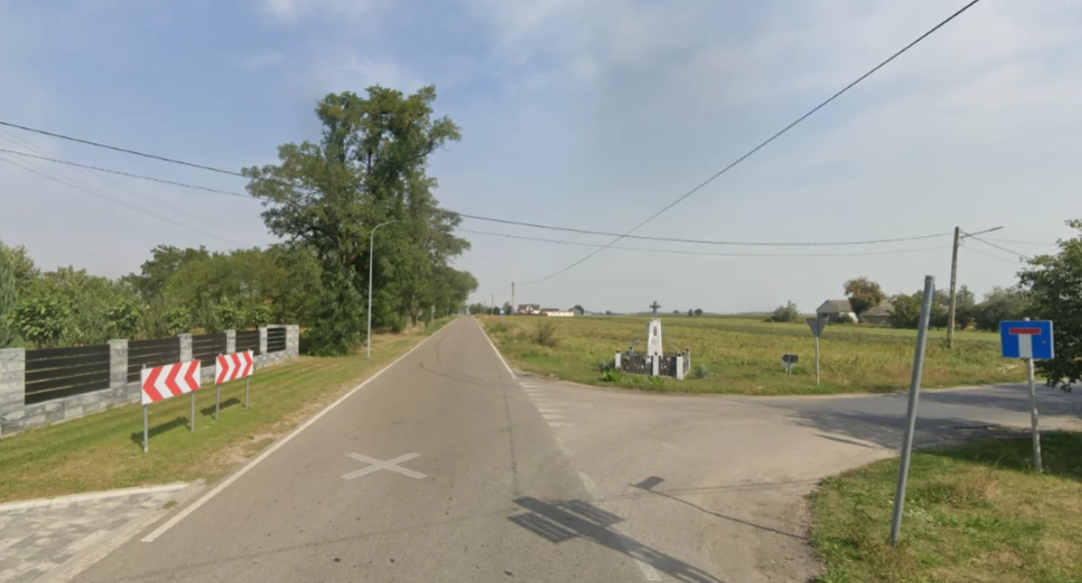 Trębki Nowe w gminie Zakroczym, fot. www.google.com/maps