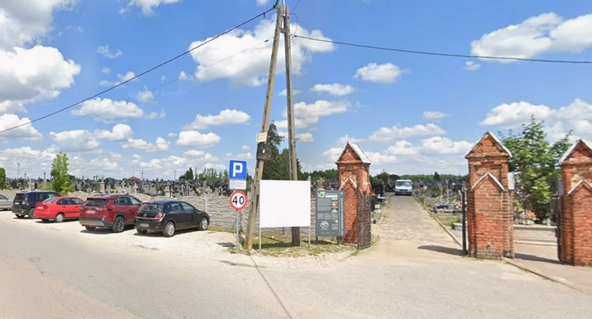 Cmentarz w Nasielsku (fot. Google Maps)