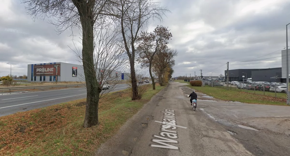 Ulica Warszawska w Palmirach w gminie Czosnów, fot. www.google.com/maps (zdjęcie podglądowe)