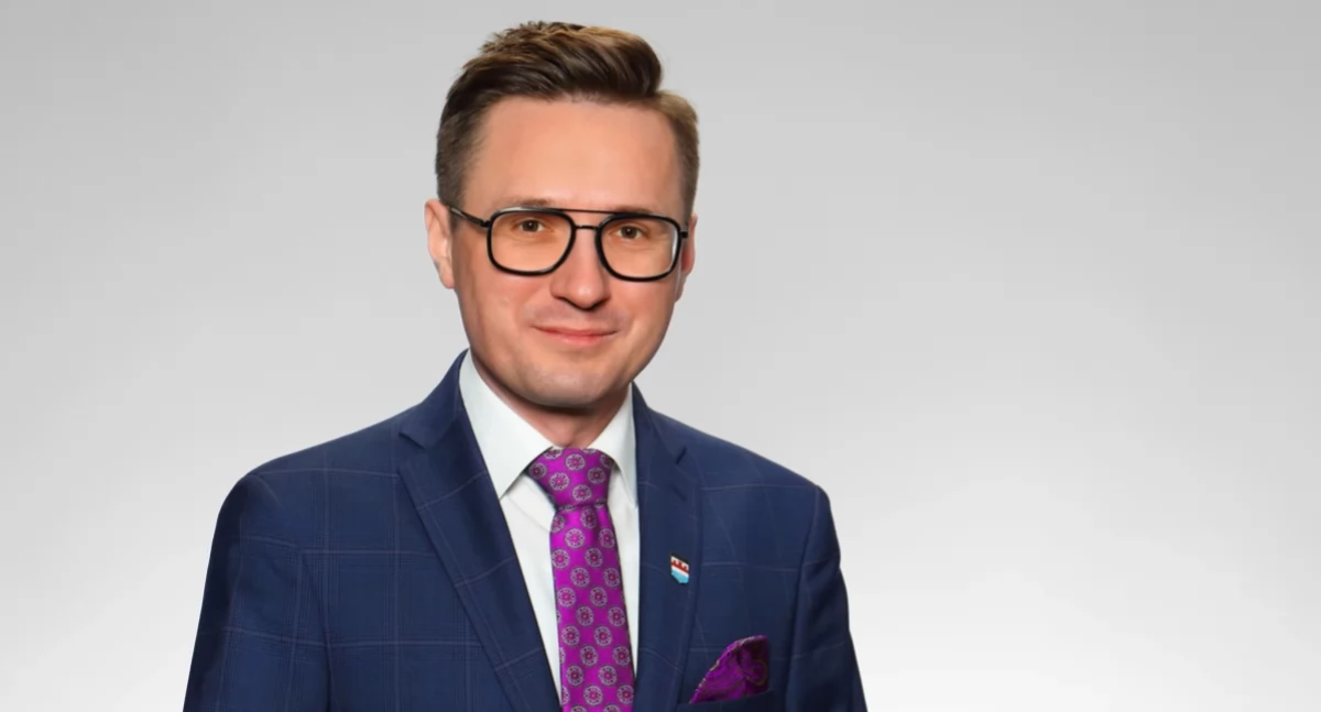 Radny Rady Miejskiej w Nowym Dworze Mazowieckim, Marcin Ozdarski, fot. KN archiwum
