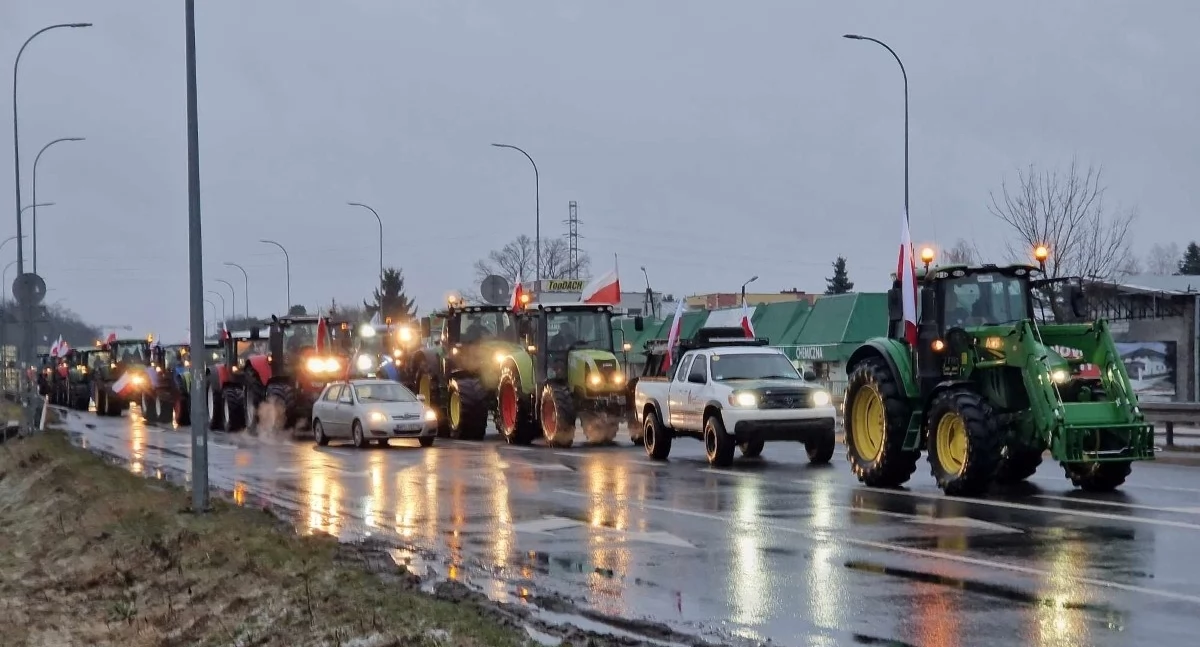 Protest rolników (zdjęcie ilustracyjne, for. arch. KN)