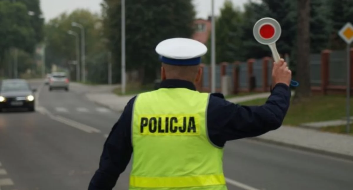 Policyjna kontrola drogowa (zdjęcie ilustracyjne, fot. KPP w Sokołowie Podlaskim)