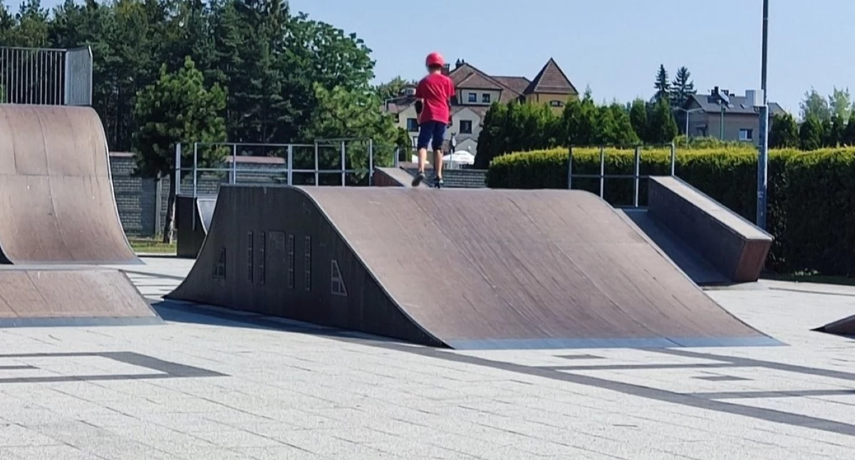 Skatepark (zdjęcie ilustracyjne, fot. KPP w Bieruniu)