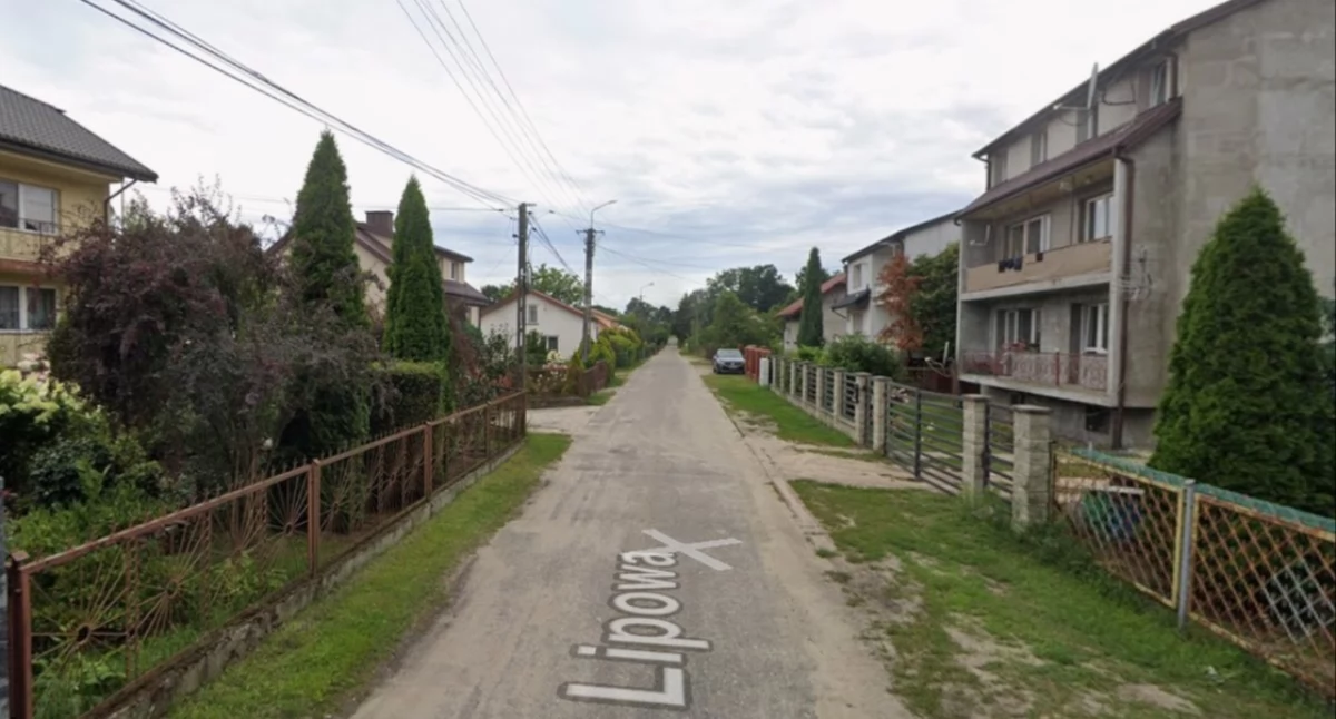 ul. Lipowa w Wincentówku (fot. Google Maps)