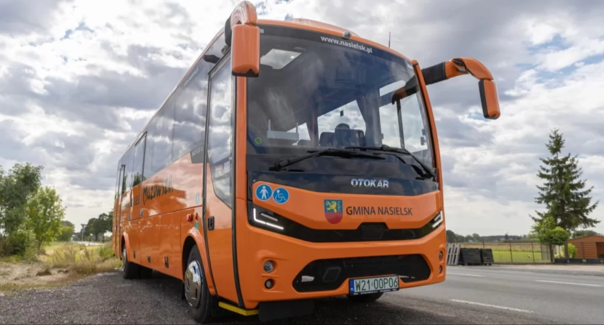 Autobus szkolny (zdjęcie ilustracyjne, fot. Urząd Miejski w Nasielsku)