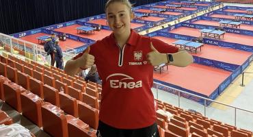 Zuzanna Pawelec znów w kadrze narodowej juniorek w tenisie stołowym