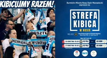 Historyczna sobota dla nowodworskiej siatkówki – kibicujmy razem w strefie kibica!