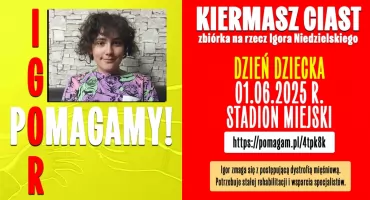  Igor Niedzielski z Nasielska potrzebuje wsparcia na operację i rehabilitację za granicą