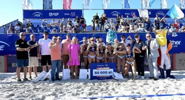 Złoto na piasku dla ECO Harpoon LOS! Nowodworzanki najlepsze w Grand Prix PGE
