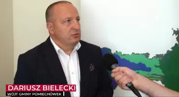 Wójt Dariusz Bielecki o rozbudowie infrastruktury drogowej w gminie Pomiechówek (wideo)