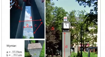 Nowy Dwór Mazowiecki. Zegar, który wskazuje czas… na remont. Zegar na skwerze imienia arcybiskupa Dobrogosta ma wytrzymać wszystko